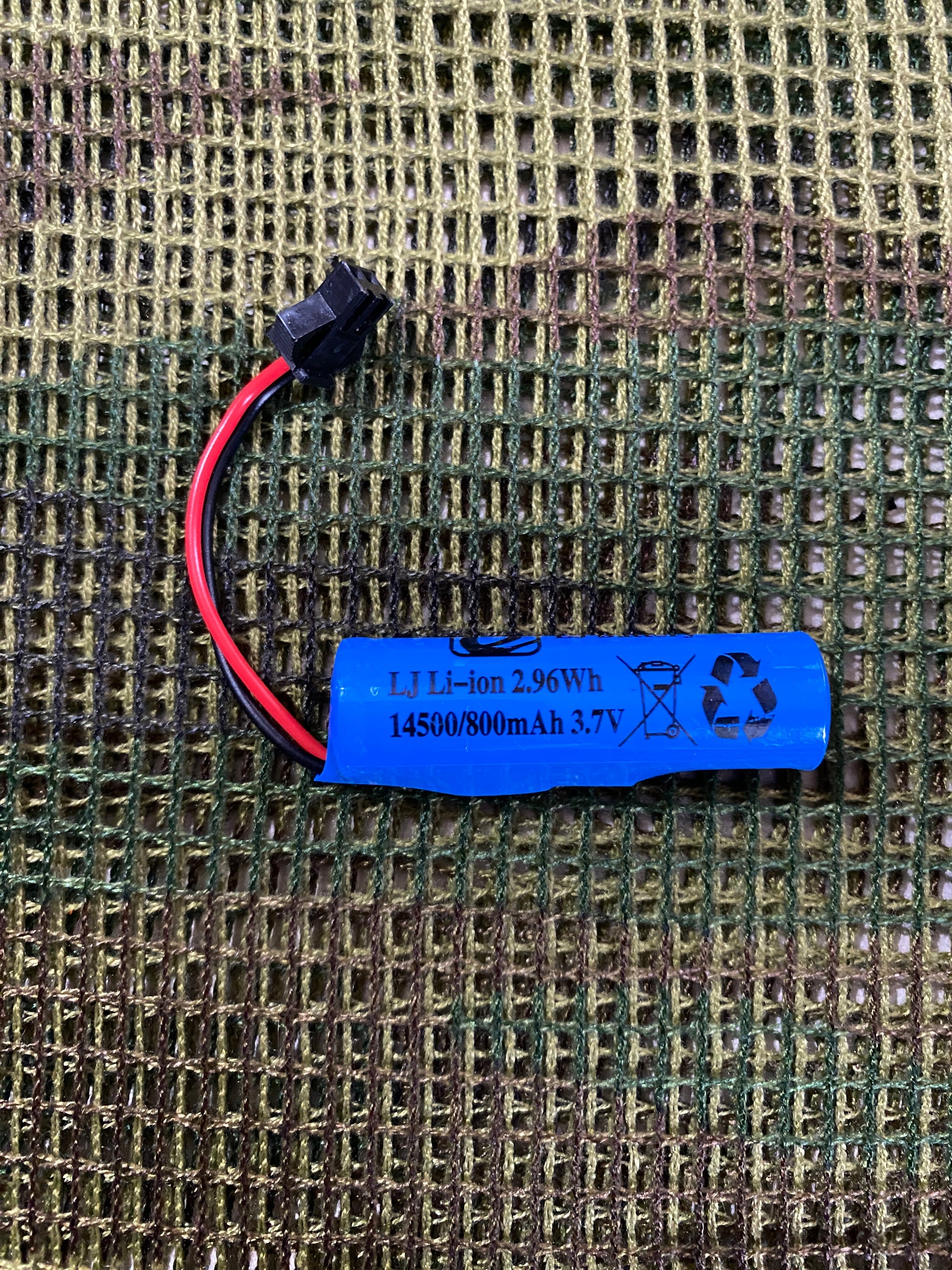 3.7V 800mAh Lithium Battery | SM-2p Plug - BlasterMasters