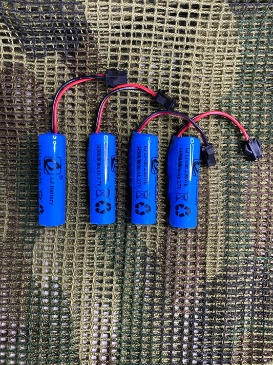 3.7V 800mAh Lithium Battery | SM-2p Plug - BlasterMasters