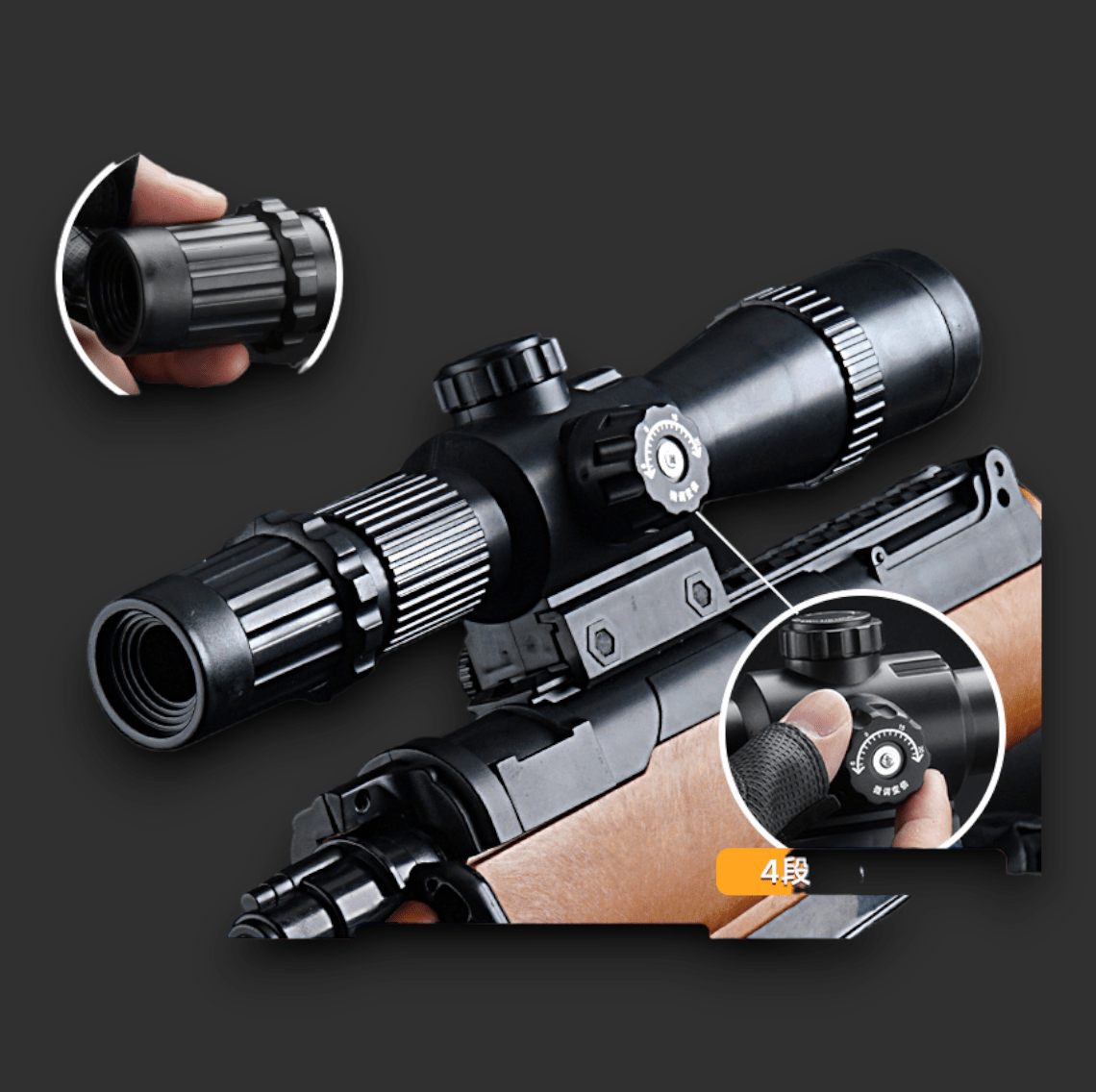 GJ M24 sniper Gel Blaster Rifle - BlasterMasters
