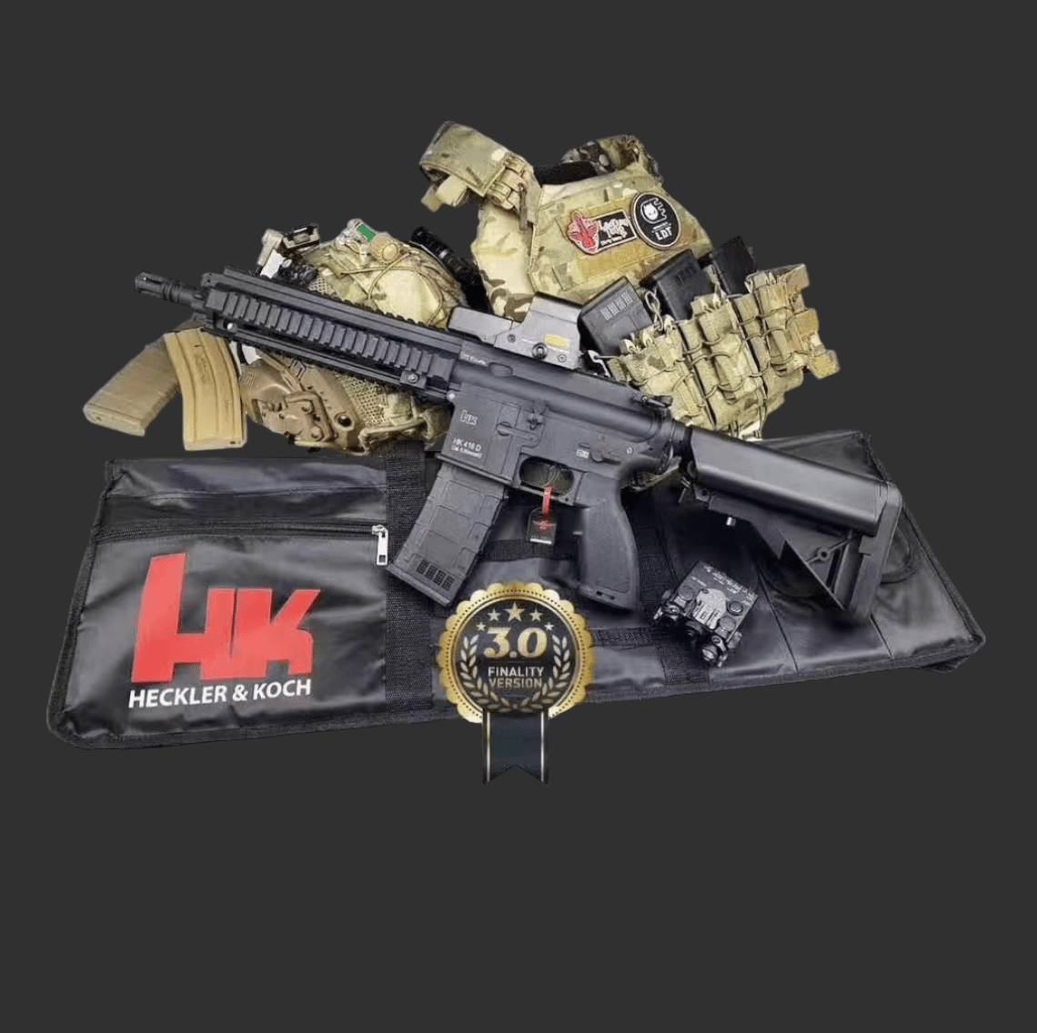 HK416D V3 Gel Blaster Full Package - BlasterMasters