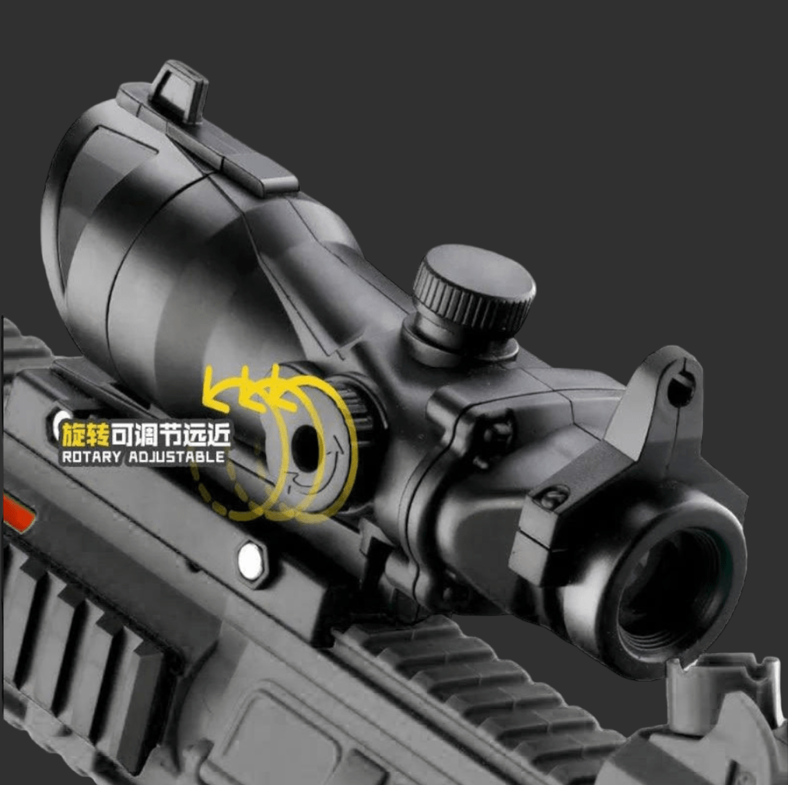 LMG Sniper with ACOG Gel Blaster: - BlasterMasters