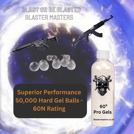 Superior Performance 50,000 Hard Gel Balls - 60N Rating - BlasterMasters